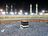 Mideast Saudi Arabia Hajj Fotografie-Druck von Hassan Ammar