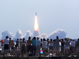 Space Shuttle Discovery Photographic Print by Phil Sandlin