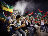 APTOPIX Mideast Libya Fotografisk tryk af Abdel Magid Al-Fergany