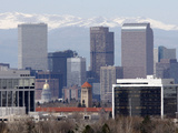 Travel Trip Day in Denver Photographic Print by David Zalubowski