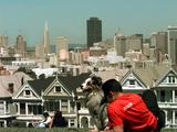 San Francisco Painted Ladies Photographie par Susan Ragan