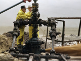1991 Gulf War Oil Fires Photographic Print by Roberto Borea