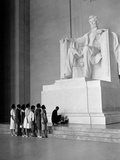 Paying Homage to Lincoln Photographic Print by William J. Smith
