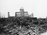 WWII Japan Hiroshima 1945 Photographic Print by  Anonymous