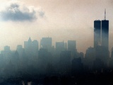 Fog NYC Skyline Photographic Print by Adam Nadel