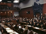 WWII Nuremburg Trials 1946 Photographic Print by  Anonymous