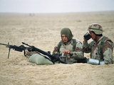 Gulf War USA Troops Photographic Print by  Associated Press