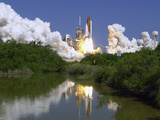 Space Shuttle Discovery Photographic Print by Paul Kizzle