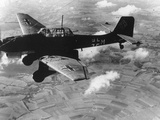 WWII German Plane Stuka Photographic Print by  Anonymous