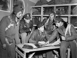 WWII U.S. Squadron Maj. Stewart Photographic Print by  Anonymous