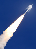 Moon Rocket Test Photographic Print by Chris O'Meara