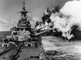 WWII USS Missouri Photographic Print by  Anonymous