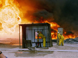 1991 Gulf War Oil Fires Photographic Print by Bill Haber