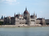 Travel Trip Budapest Baths Photographic Print by Carey J. Williams