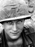 Vietnam US War is Hell Photographic Print by Horst Faas
