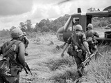 Vietnam War US 1st Infantry Photographic Print by Horst Faas