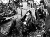 Vietnam War U.S. Hamburger Hill Photographic Print by Hugh Van Es