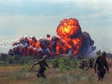 Napalm Strike Photographie par  Associated Press
