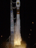 Satellites Launch Photographic Print by Terry Renna