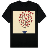 Heart Tree in Pot Vêtement