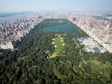 New York Aerial Views Photographic Print by Mark Lennihan