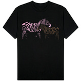 Pink Zebra T-shirts