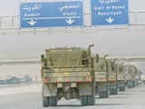 Saudi Arabia Army U.S Forces Mech. Equipment Kuwait Crisis Photographic Print by Diether Endlicher