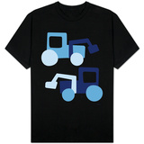 Blue Tractors T-shirts