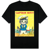 Captain Kitty T-shirts