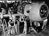 WWII Women War Effort Photographic Print by  Anonymous
