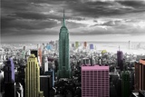 New York-Colour Splash Posters