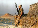 Saudia Arabia Gulf War 1990 Photographic Print by Diether Endlicher