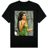 Amy Winehouse at the Glastonbury Festival June 2007. Glastonbury Festival T-shirts