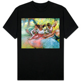 Four Ballerinas on the Stage T-shirts