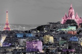 Paris-Colour Splash Posters