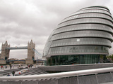 Britain London City Hall Photographic Print by Sang Tan