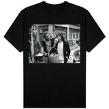 Jane Birkin and Serge Gainsbourg in London Shopping in Berwick Street Market Shirts