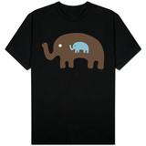 Seagreen Expecting Elephant T-Shirt