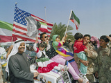 Gulf War Kuwait Liberation Photographic Print by J. Scott Applewhite
