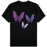 Purple Butterfly T-shirts