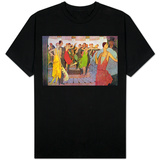 Paris by Night, a Dance Club in Montmartre, from "L'Amour Et L'Esprit Gaulois" Shirts