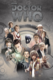Dr Who-Doctors Through Time Posters