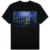 Starry Night Over the Rhone T-shirts