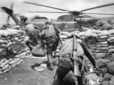 Vietnam War Khe Sanh Siege Photographic Print by Dang Van Phuoc