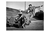 Marilyn Monroe & Sammy Davis Jr Posters par Frank Worth
