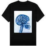 X-ray of skull with gears Vêtements