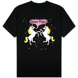 Unicorn Glitter Fight T-Shirt