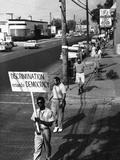 Civil Rights Demonstrations 1961 Photographic Print by  PD