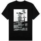 Signpost at Watson Lake, Alaska on Alaska Highway Photograph - Watson Lake, AK Shirt
