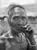 Vietnam War Montagnards Photographic Print by Henri Huet